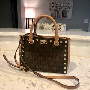 Michael Kors Kellen Studded XS Satchel
